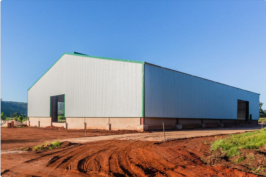 New Warehouse Barn Metal Structure